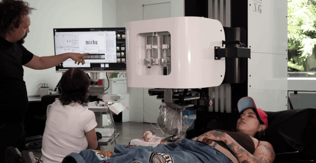 This is not a tattoo robot