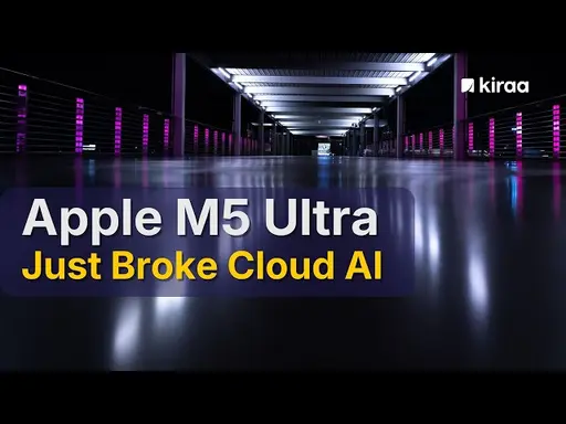 Apple Just Broke CloudAI with M5 Ultra thumbnail