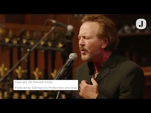 Eddie Vedder, Markéta Irglová, Thomas Bartlett and The Frames perform at Glen Hansard's funeral